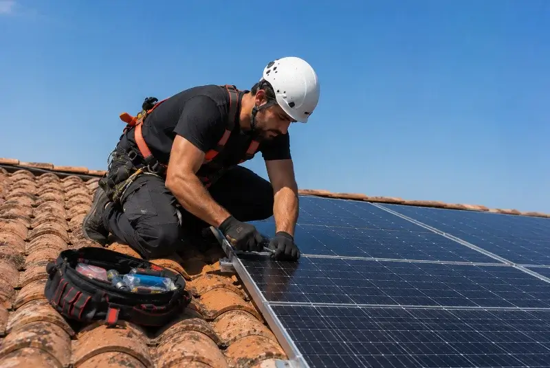 Maintenance et monitoring de panneaux solaires à Beaupuy